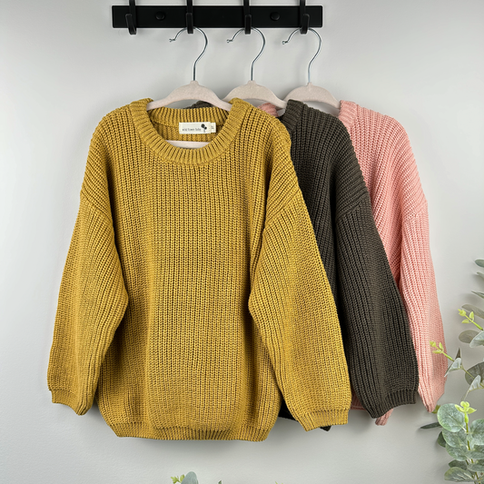 Knit Sweater - Golden