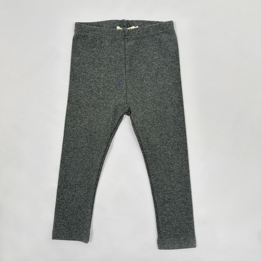 Cotton Leggings - Charcoal